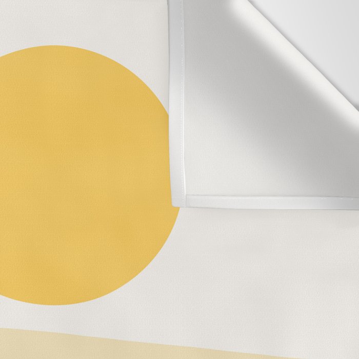 Abstract Landscape 09 Yellow Wall Tapestry Gallery Image 3