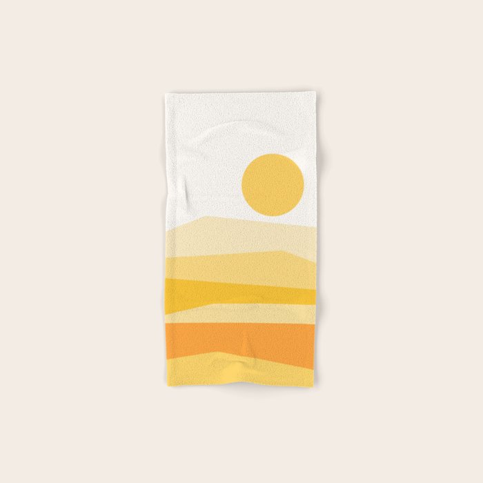 Abstract Landscape 09 Yellow Towels Gallery Image 1