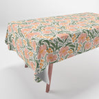 Mila I - boho nature inspired illustration Tablecloth Gallery Image 1