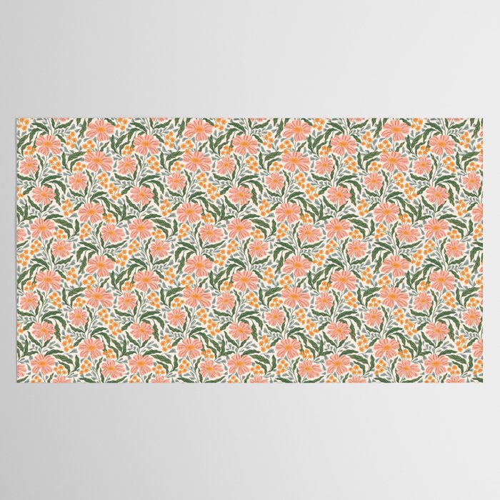 Mila I - boho nature inspired illustration Tablecloth Gallery Image 2