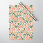Mila I - boho nature inspired illustration Wrapping Paper Gallery Image 1
