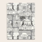 Washington DC toile gray Notebook Gallery Image 4