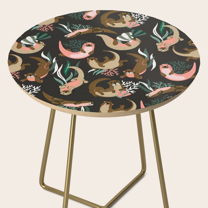Otter Collection - Charcoal Side Table Gallery Image 2