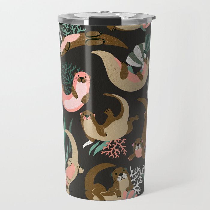 Otter Collection - Charcoal Travel Mug Gallery Image 1