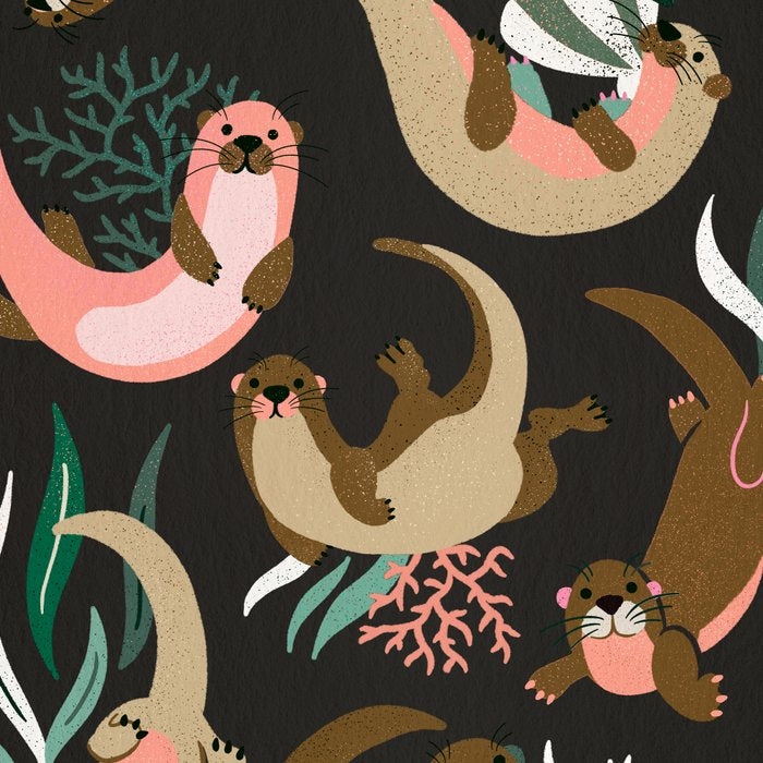 Otter Collection - Charcoal Coffee Mug Gallery Image 2