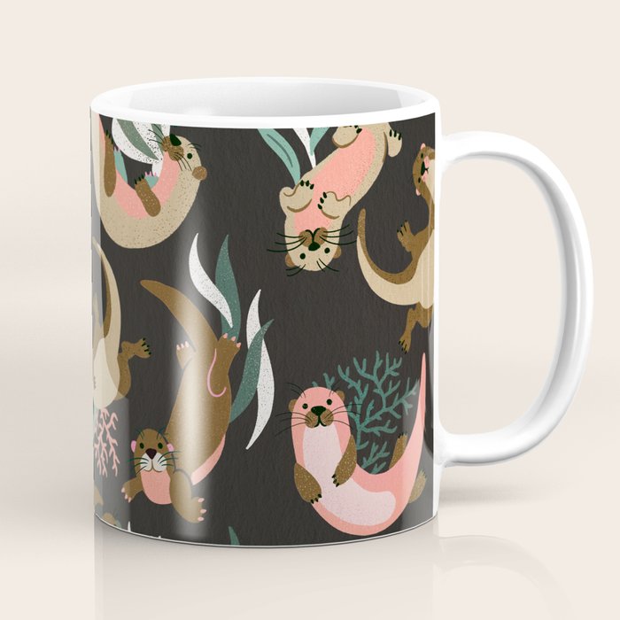Otter Collection - Charcoal Coffee Mug Gallery Image 1