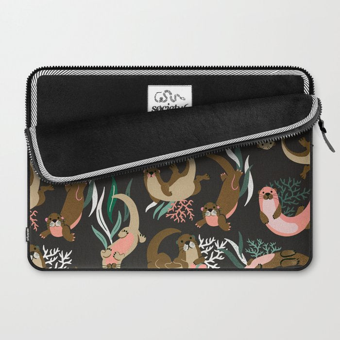 Otter Collection - Charcoal Laptop Sleeve Gallery Image 2