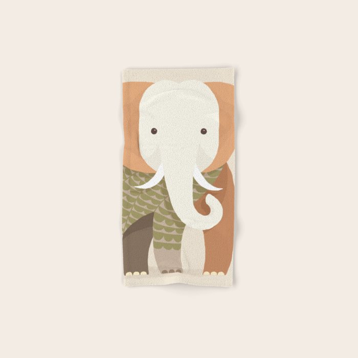 Whimsical Elephant Bath Towel Gallery Image 1