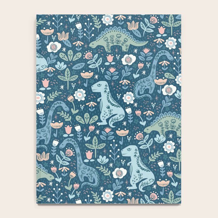 Folk Dinosaurs in Blue Notebook Gallery Image 4