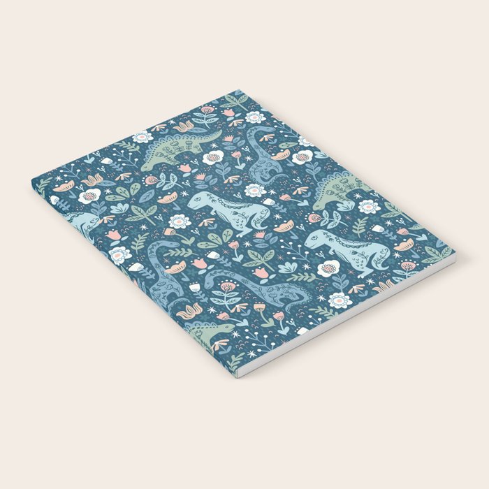 Folk Dinosaurs in Blue Notebook Gallery Image 2
