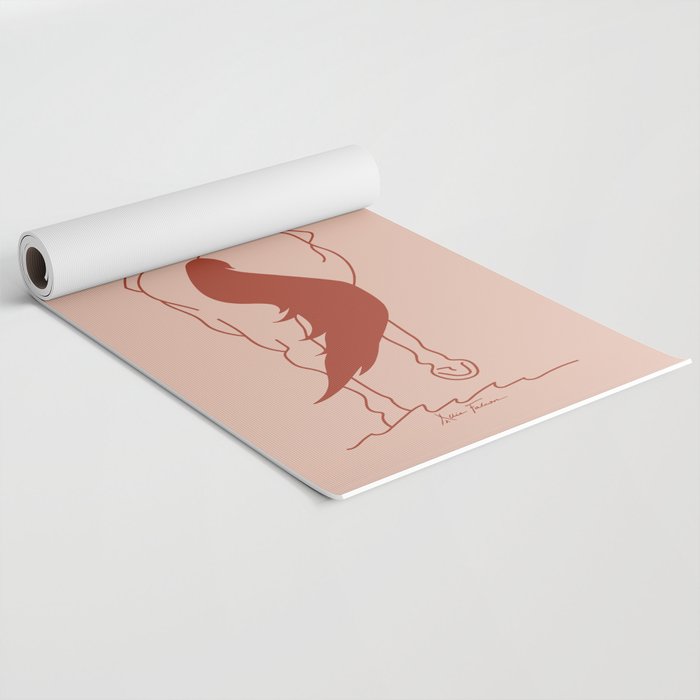 Fanny Ropes the Moon Yoga Mat Gallery Image 2