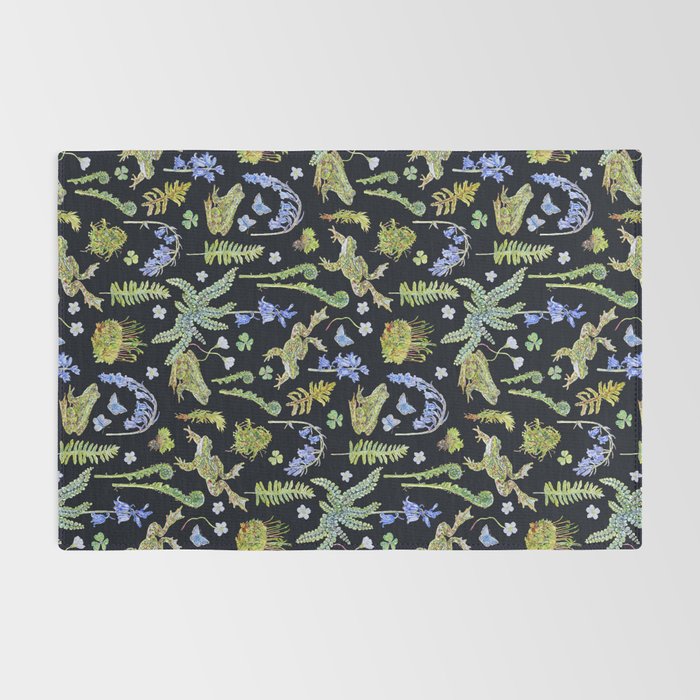 Frolicking Frogs and Ferns Rug Gallery Image 2