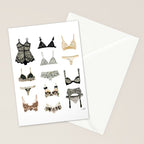 Lingerie Collage Stationery Card Gallery Image 2