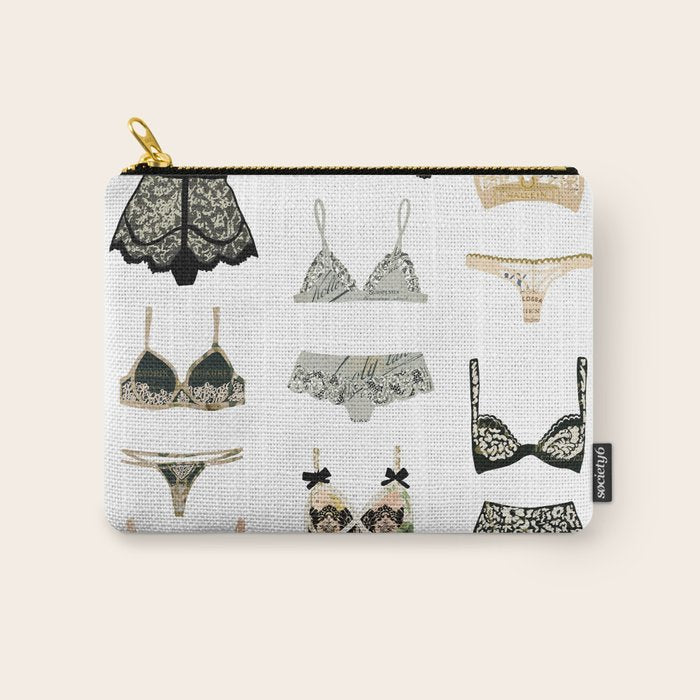 Lingerie Collage Carry All Pouch Gallery Image 1