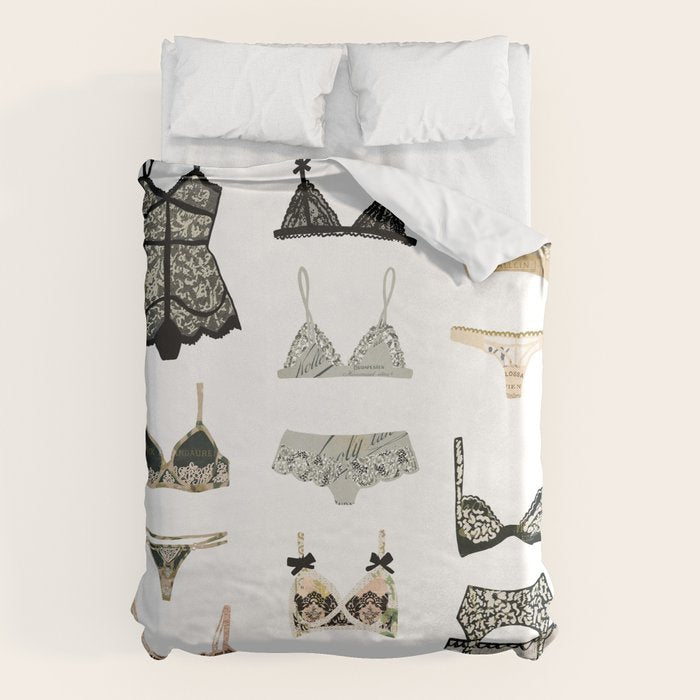 Lingerie Collage Duvet Cover Gallery Image 6