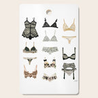 Lingerie Collage Cutting Board Gallery Image 1