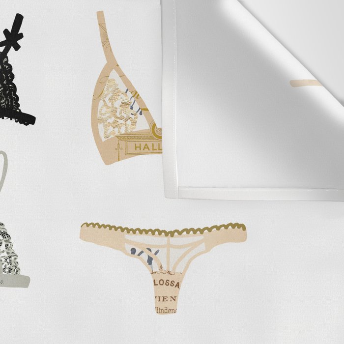 Lingerie Collage Wall Tapestry Gallery Image 3