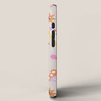Pastel Nostalgic Doodles - Retro Teen Pattern iPhone Case Gallery Image 2