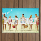 Say yes! To Polyamory Outdoor Rug Gallery Image 1
