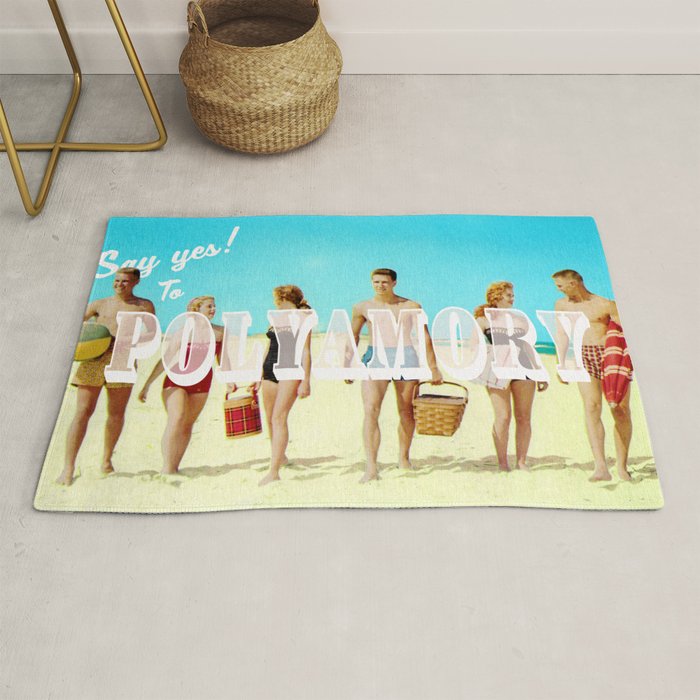Say yes! To Polyamory Rug Gallery Image 1