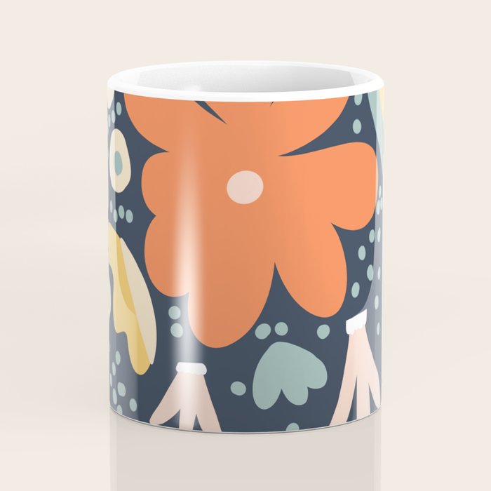 Orange flowers Coffee Mug Gallery Image 4