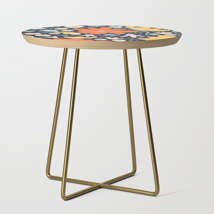 Orange flowers Side Table Gallery Image 1