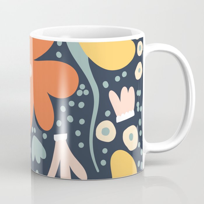 Orange flowers Coffee Mug Gallery Image 1