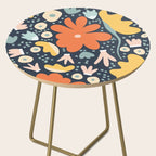 Orange flowers Side Table Gallery Image 2