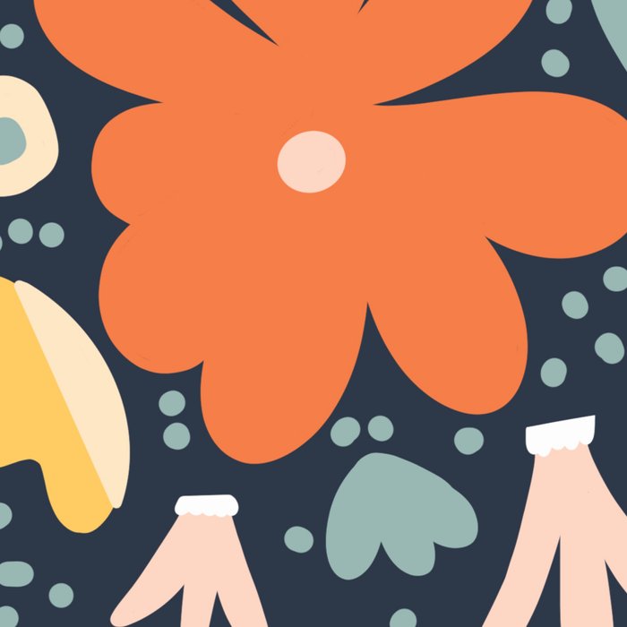 Orange flowers Coffee Mug Gallery Image 2