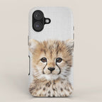 Baby Cheetah - Colorful iPhone Case Gallery Image 1