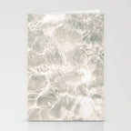 Clear water | beach fine art photography | sea wave and sand Stationery Card Gallery Image 2