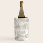Clear water | beach fine art photography | sea wave and sand Wine Chiller Gallery Image 1