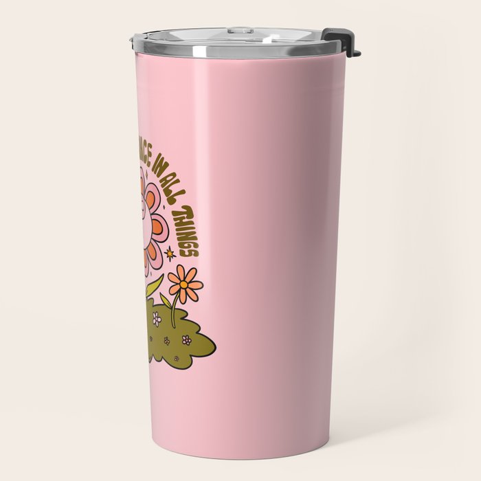 Libra Flower Travel Mug Gallery Image 2