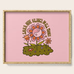 Libra Flower Serving Tray Gallery Image 1