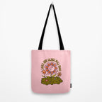 Libra Flower Tote Bag Gallery Image 2