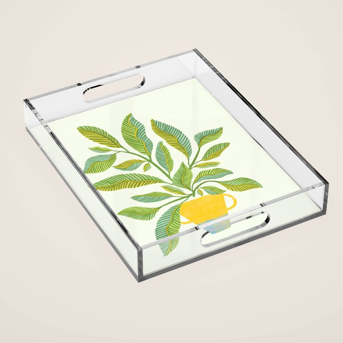 Whimsical Sage Acrylic Tray Gallery Image 1