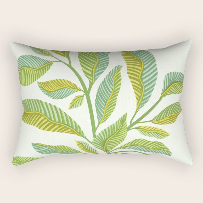 Whimsical Sage Rectangular Pillow Gallery Image 2