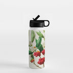 Coffee plant by Étienne Denisse from "Flore d'Amérique" (1843)  Water Bottle Gallery Image 1
