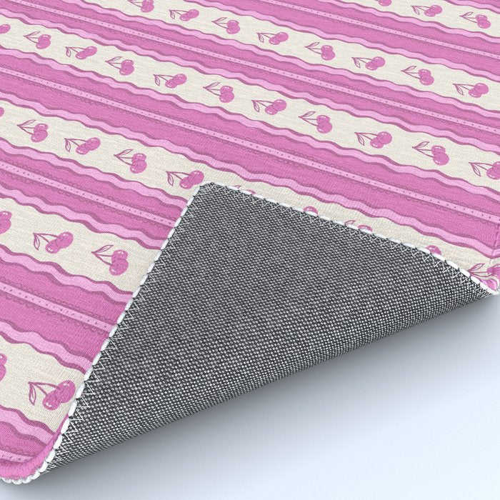 Cherry Wave Stripe Rug Gallery Image 4