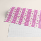 Cherry Wave Stripe Wrapping Paper Gallery Image 2