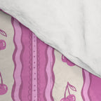 Cherry Wave Stripe Comforter Gallery Image 4