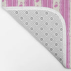 Cherry Wave Stripe Bath Mat Gallery Image 2