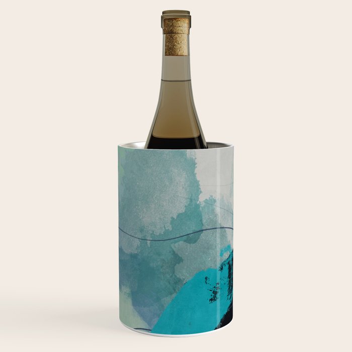 sea ocean abstract art Wine Chiller Gallery Image 1
