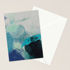 sea ocean abstract art Stationery Card Gallery Image 2