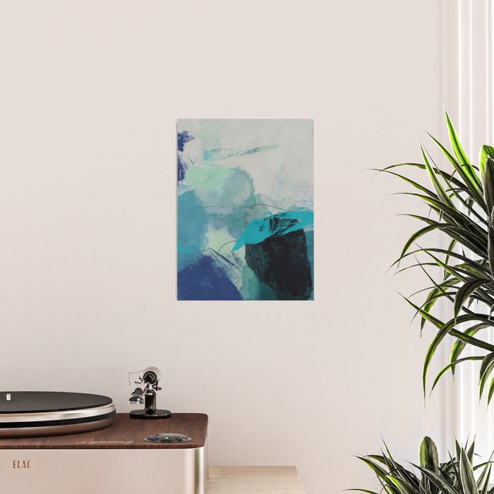 sea ocean abstract art Poster Gallery Image 2