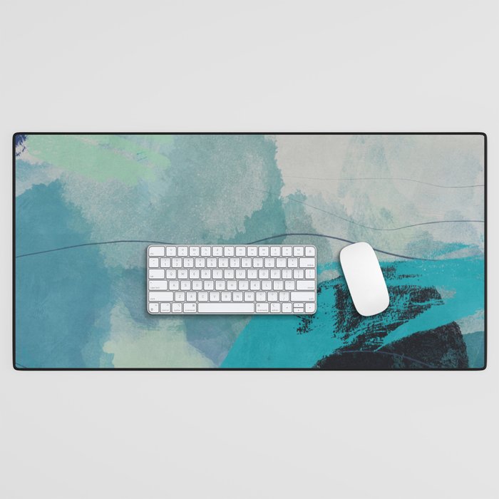 sea ocean abstract art Desk Mat Gallery Image 1