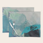 sea ocean abstract art Placemat Gallery Image 1