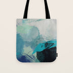 sea ocean abstract art Tote Bag Gallery Image 1