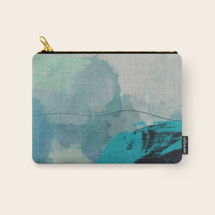 sea ocean abstract art Carry All Pouch Gallery Image 1