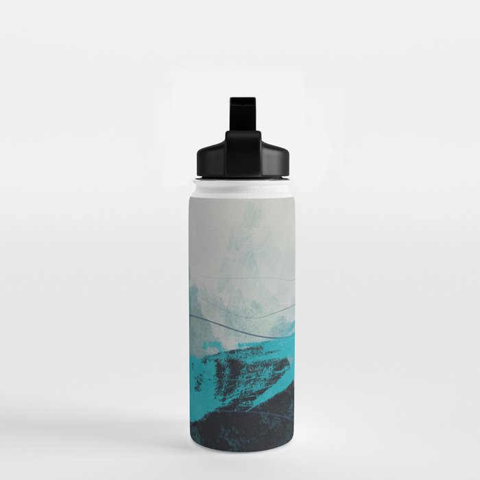 sea ocean abstract art Water Bottle Gallery Image 2